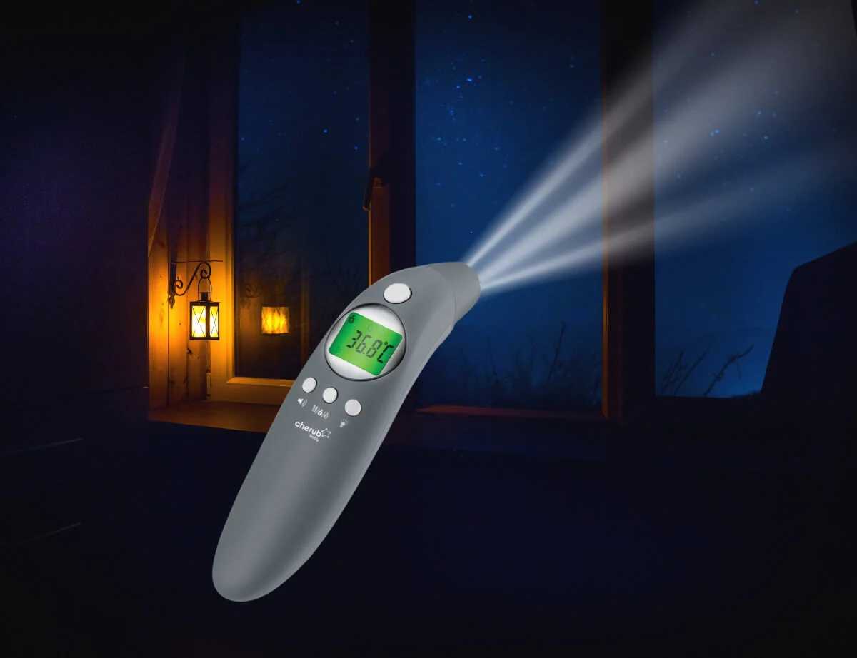 4 in 1 Infrared Thermometer/ Digital Ear And Forehead V2 - Slate - Image 10