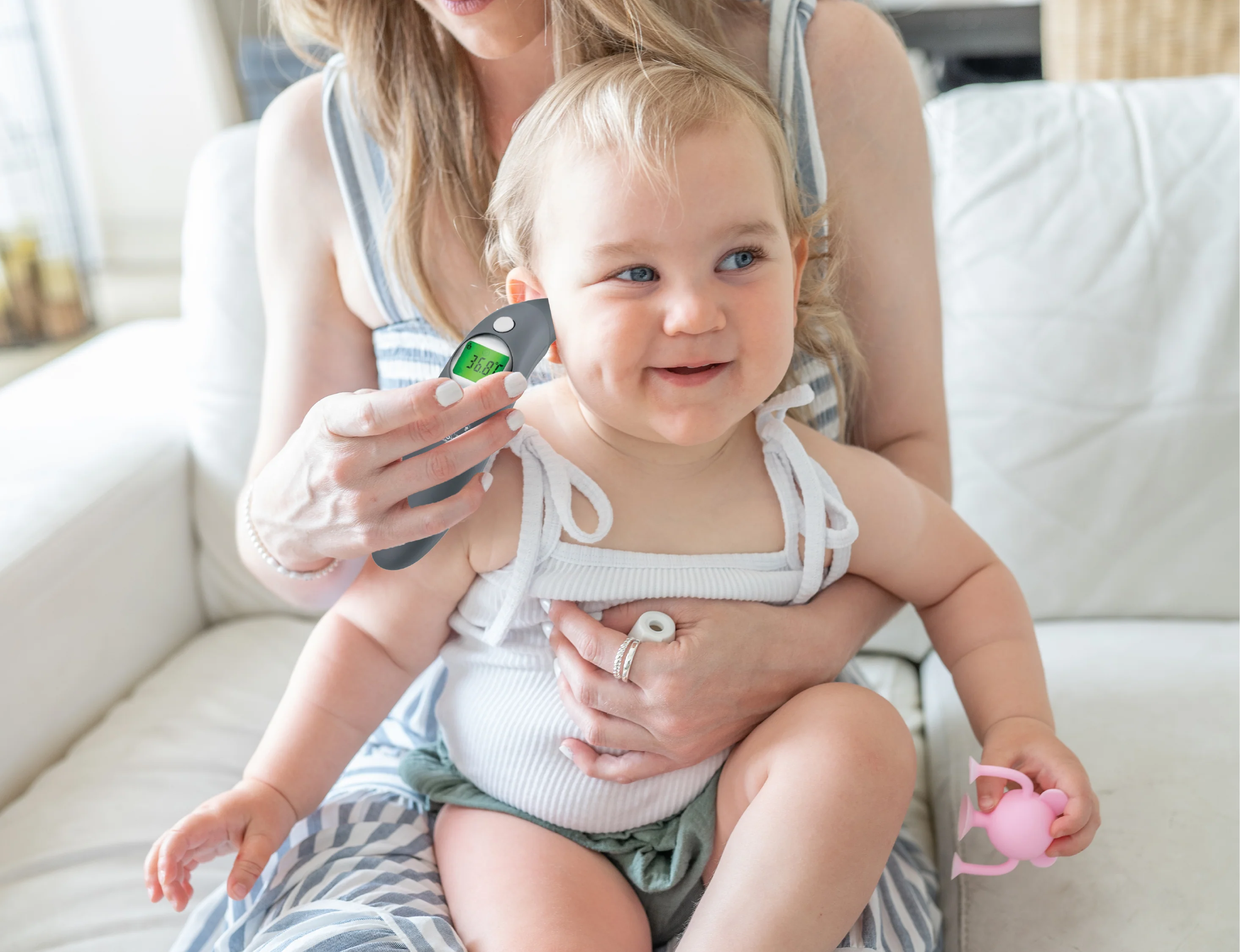 4 in 1 Infrared Thermometer/ Digital Ear And Forehead V2 - Slate - Image 11