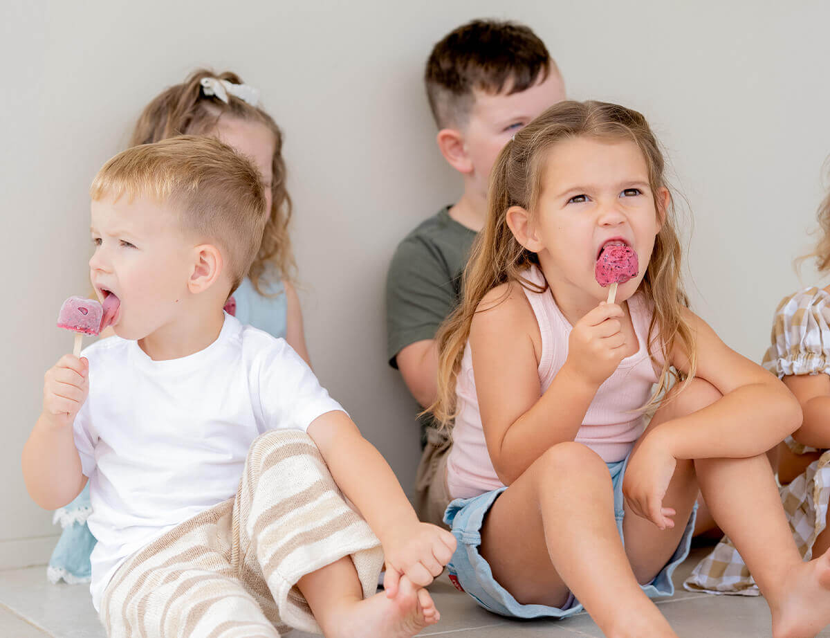 Silicone Baby Food Freezer Trays & Icy Pole Moulds - Dusty Rose - Image 16