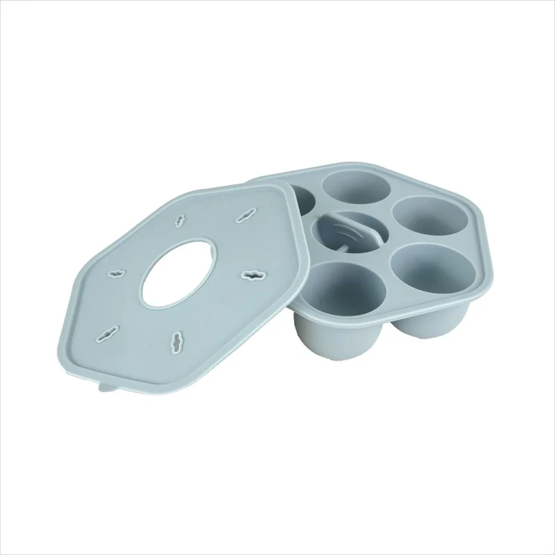 Silicone Baby Food Freezer Trays & Icy Pole Moulds - Duck Egg - (Popsicle Mold) - Image 10