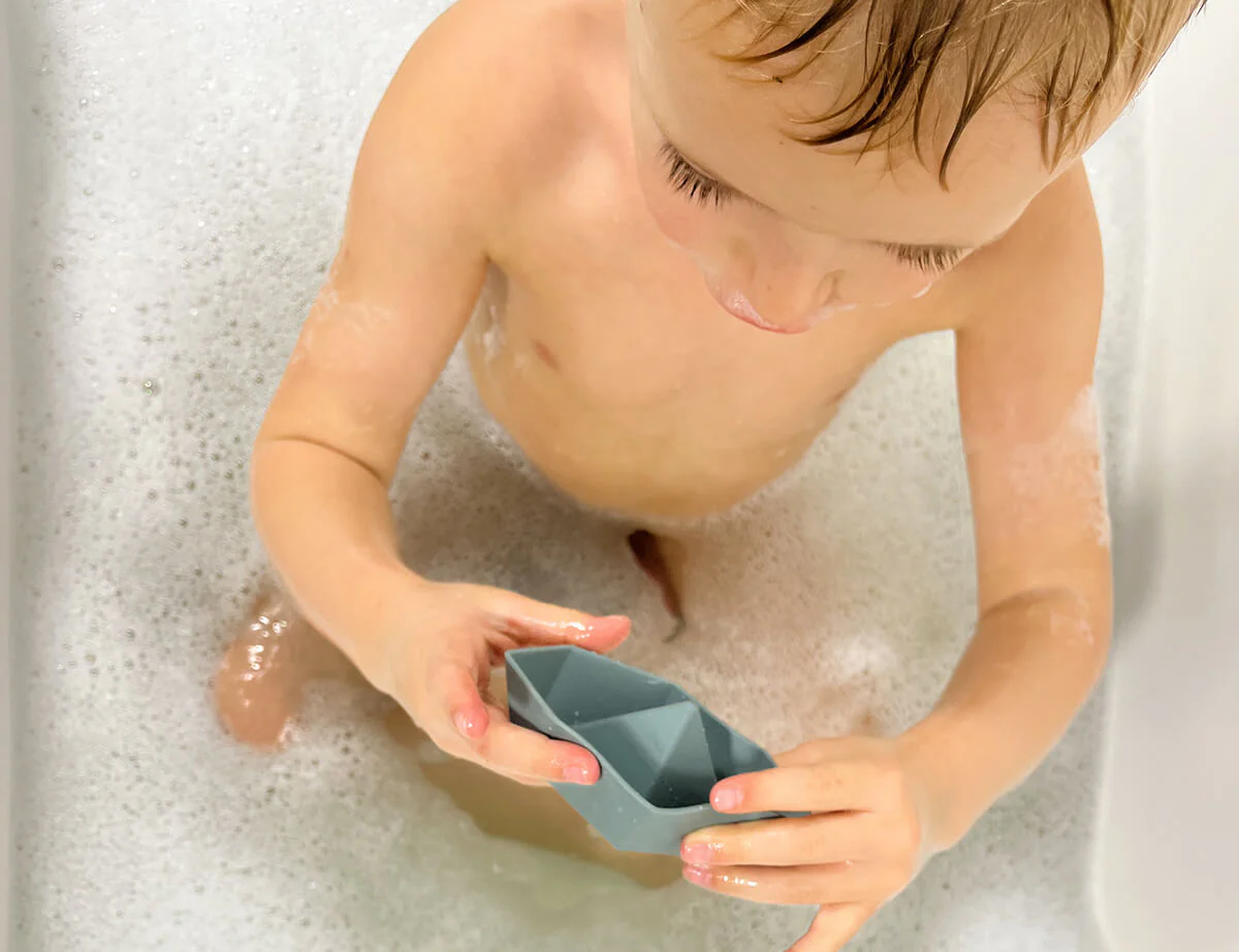 Baby Bath Toys - Silicone Baby Toy Ships 4pk - Image 4