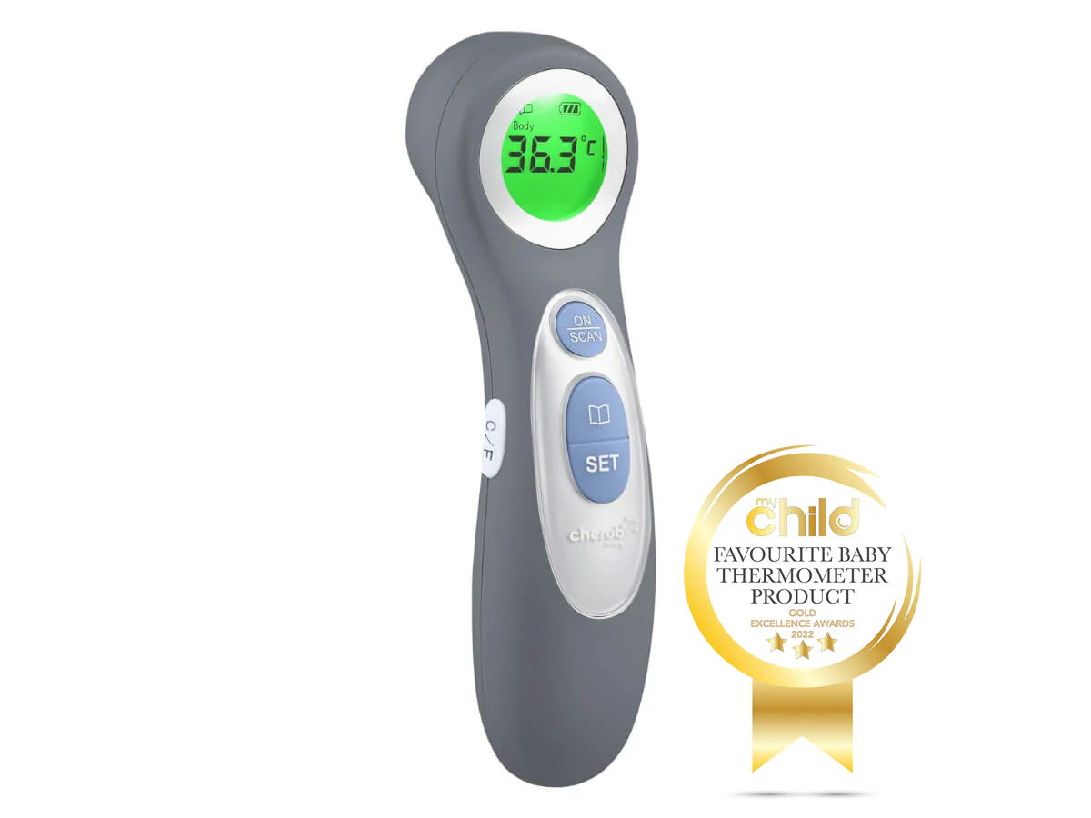 Touchless Baby Forehead Thermometer - Slate - Image 3