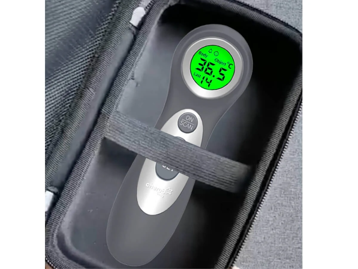 Touchless Baby Forehead Thermometer - Slate - Image 6