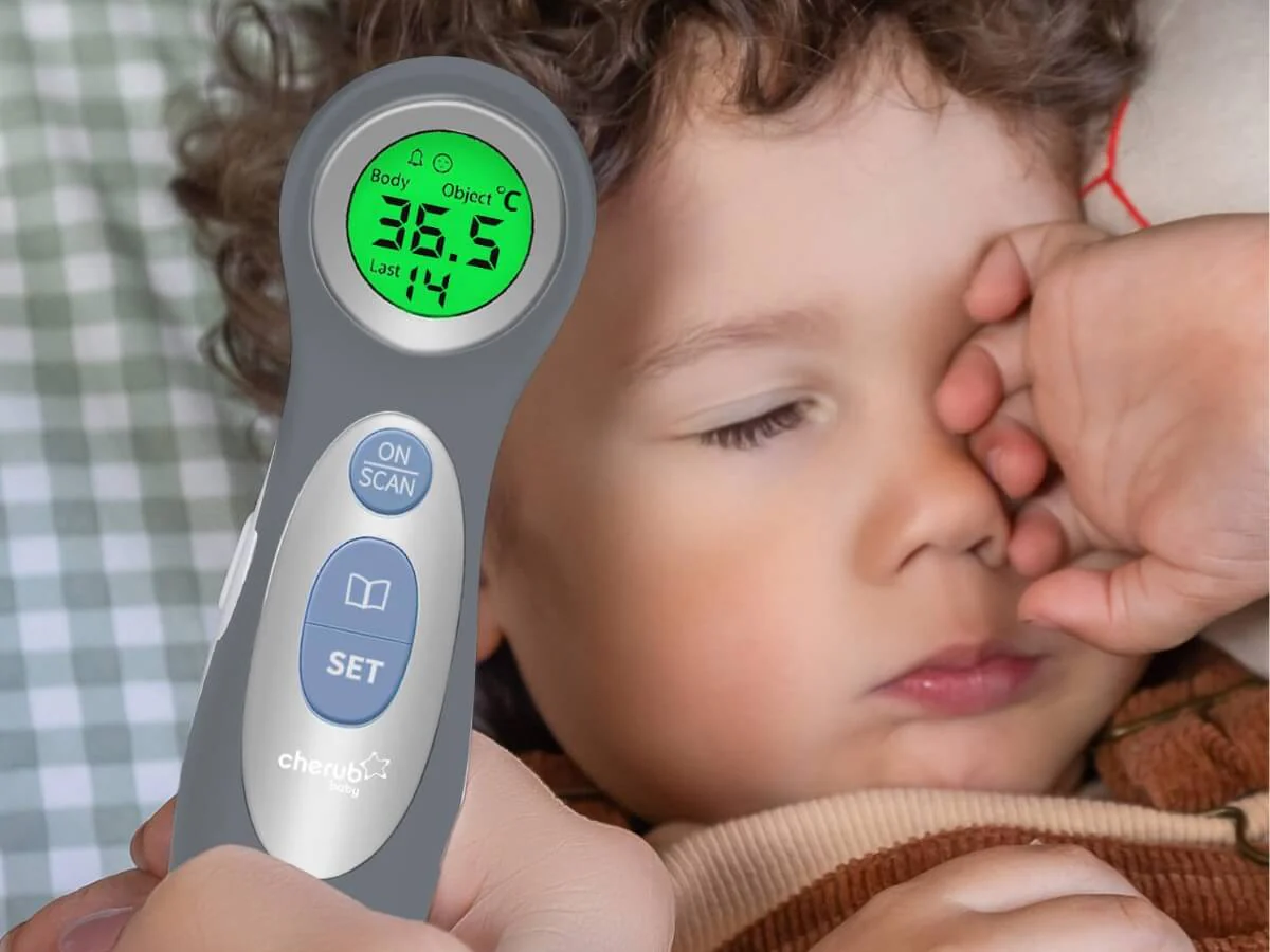 Touchless Baby Forehead Thermometer - Slate - Image 7