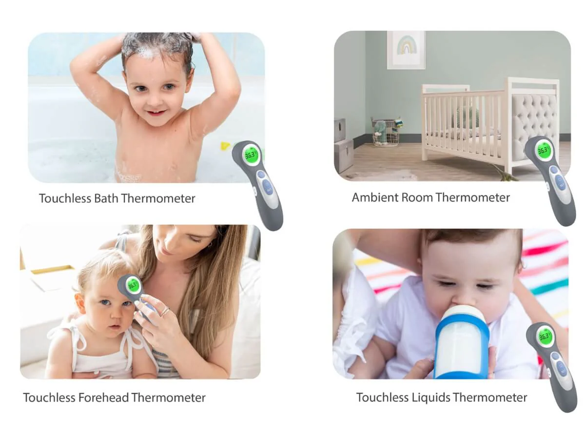 Touchless Baby Forehead Thermometer - Slate - Image 9